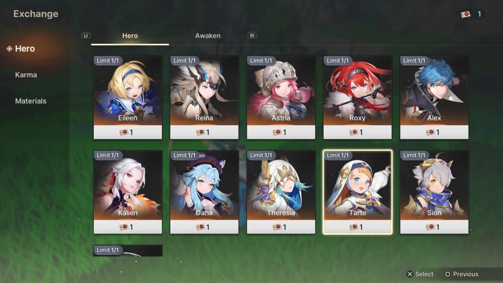 DragonSword Characters 2