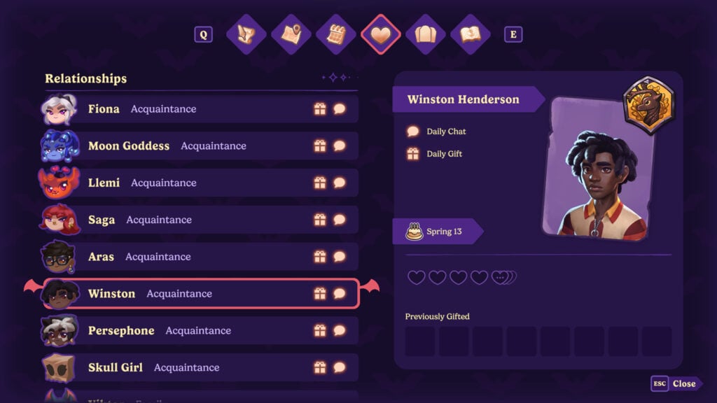 Moonlight Peaks Winston
