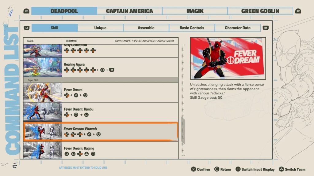 Marvel Tokon Deadpool Secret Command