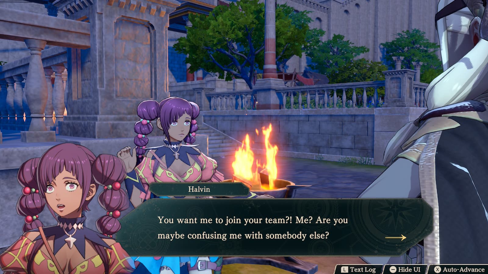 Fire Emblem: Fortune's Weave - How to Recruit Halvin Fire Emblem Halvin