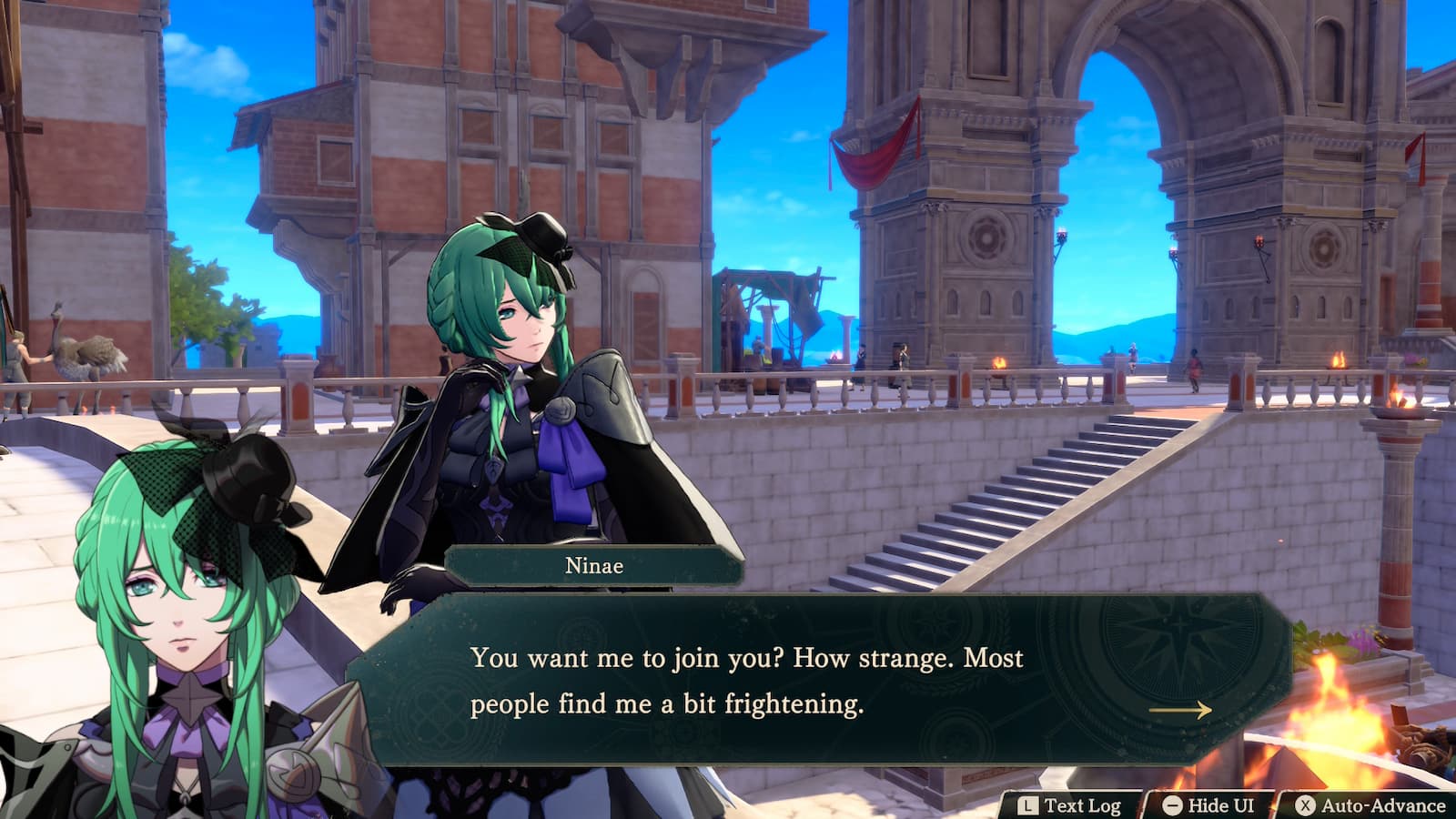 Fire Emblem: Fortune's Weave - How to Recruit Ninae Fire Emblem Ninae