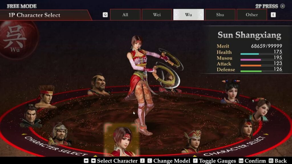Dynasty Warriors 3 Characters