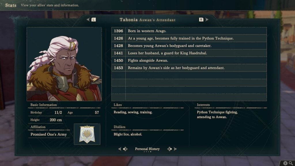 Fire Emblem Tahonia